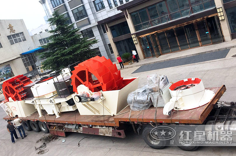 全套機(jī)制砂洗沙設(shè)備現(xiàn)貨，專車運(yùn)輸并免費(fèi)安裝