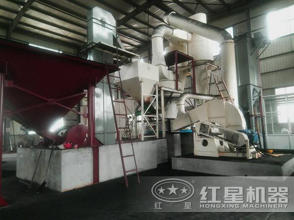 浙江磨粉生產線現(xiàn)場圖片